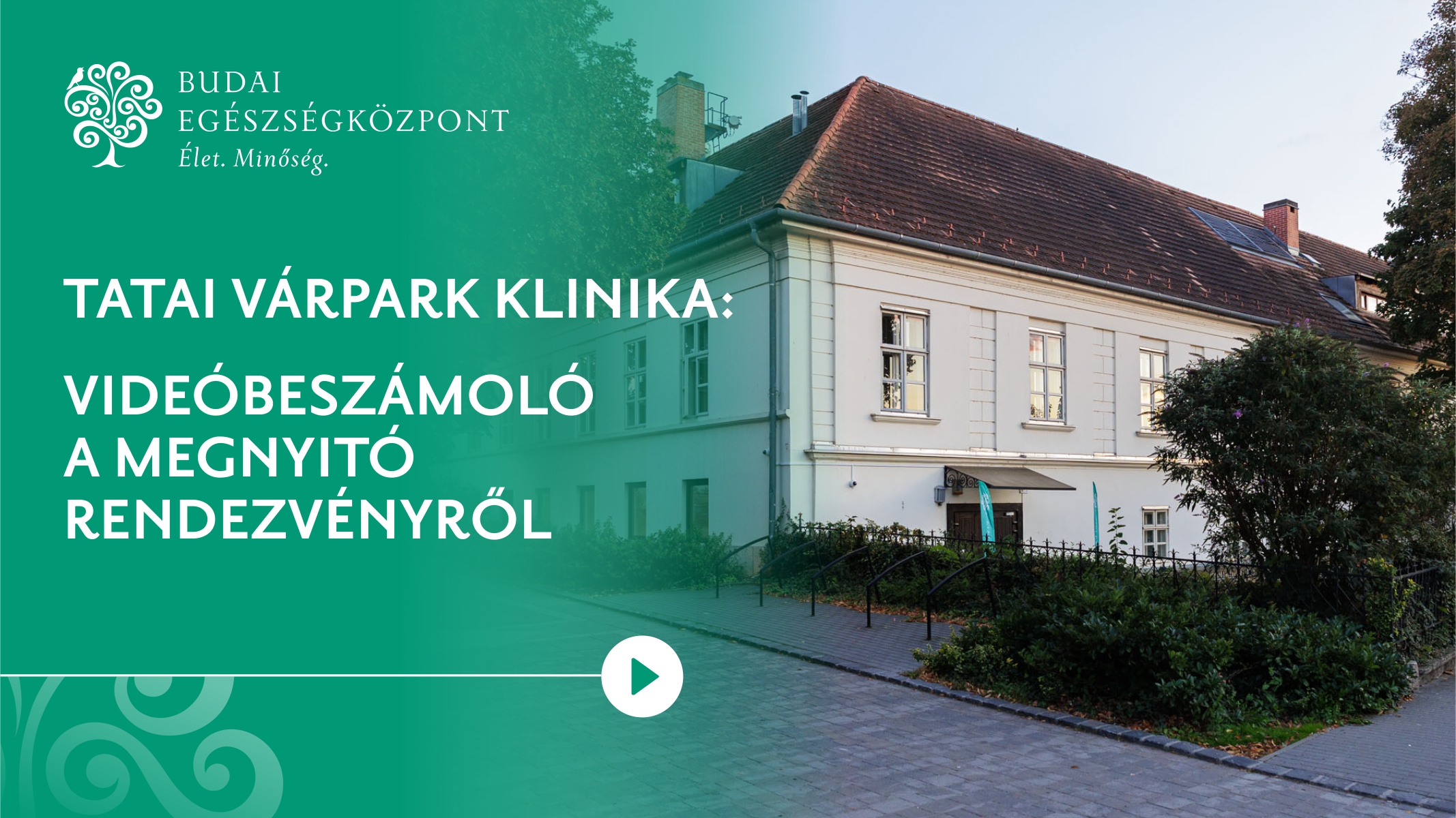 Várpark Klinika Tata megnyitó rendezvény - Videós beszámoló